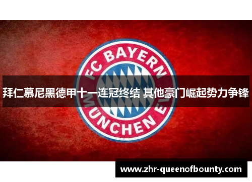 拜仁慕尼黑德甲十一连冠终结 其他豪门崛起势力争锋 拜仁慕尼黑德甲十一连冠终结 其他豪门崛起势力争锋