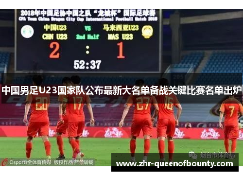 中国男足U23国家队公布最新大名单备战关键比赛名单出炉 中国男足U23国家队公布最新大名单备战关键比赛名单出炉